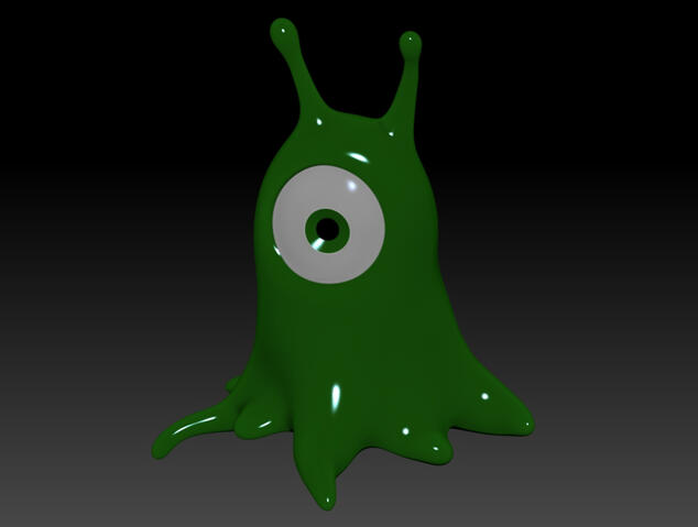 Brain Slug inspired by Futurama